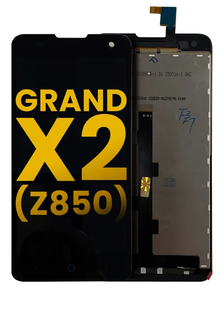 LCD displej bez rámečku pro ZTE Grand X2 (Z850) (repasovaný) (černá)