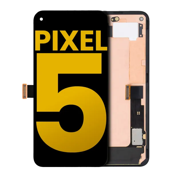 OLED displej s rámečkem pro Google Pixel 5 (repasovaný) (Just Black)
