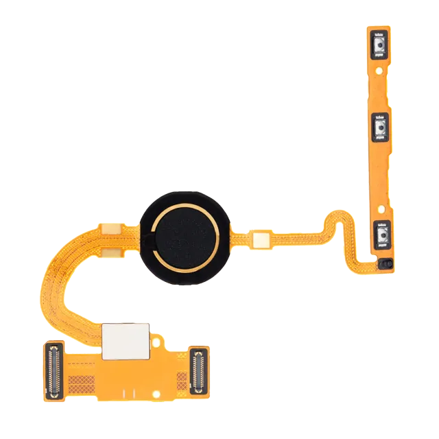 Otisků prstů čtečka s flex kabelem pro Google Pixel 5 (originál OEM) (Just Black)