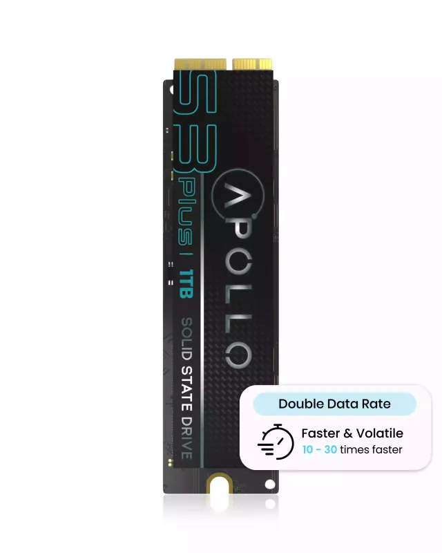 APOLLO vysoce výkonný SSD S3 Plus PCle 1TB (s DDR)