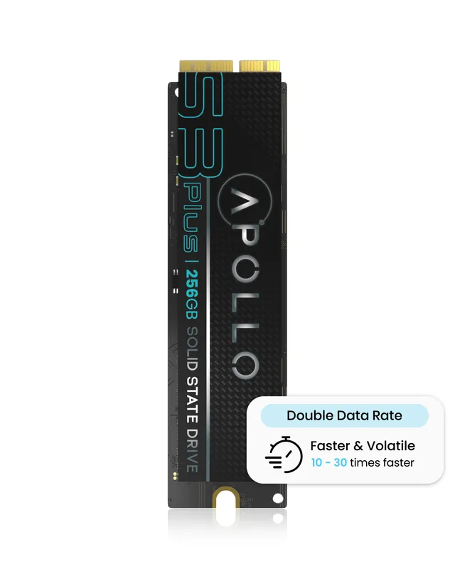 APOLLO vysoce výkonný SSD S3 Plus PCle 256GB (s DDR)