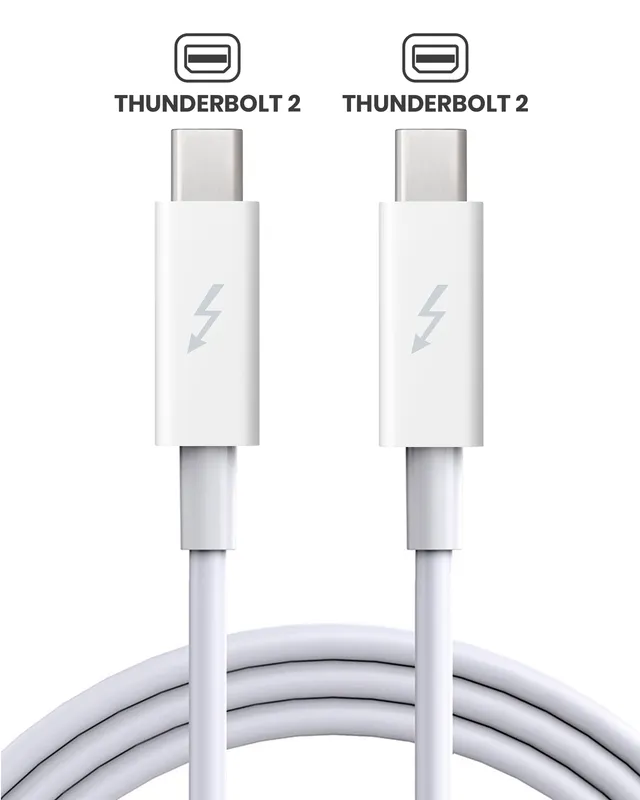Kabel Thunderbolt 2 pro MacBook / IMac / Mac (1.8 m / 6 ft) (originál, stav A) (hromadné balení)