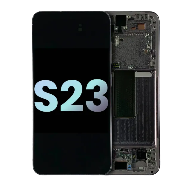 OLED displej s rámečkem pro Samsung Galaxy S23 5G (US & International) (Service Pack) (levandulová)