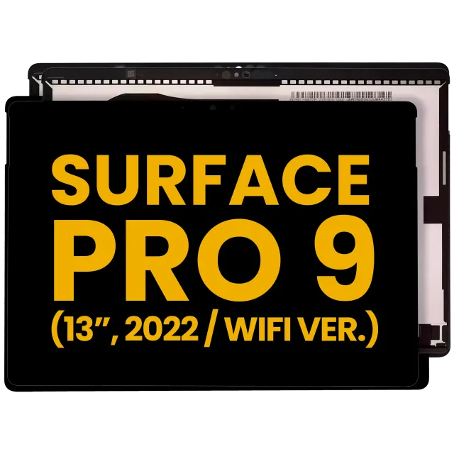 LCD displej s dotykovou vrstvou pro Microsoft Surface Pro 9 (verze WiFi) (repasovaný) (černá)