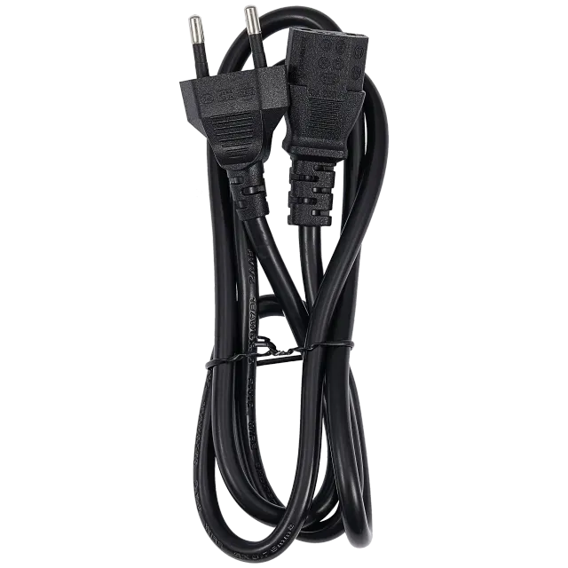 Napájecí kabel (C17) pro Xbox 360 Slim / Xbox 360 E / Xbox One S / Xbox One X / PS4 Pro (CUH-7015 / CUH-7115) (European Version)