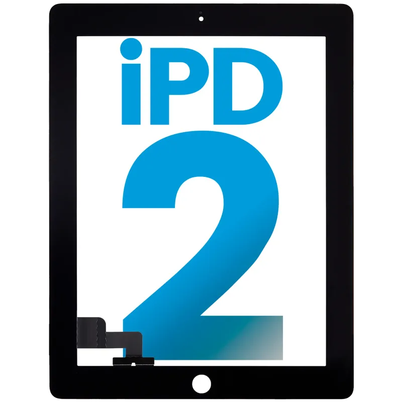 Dotyková vrstva (digitizér) pro iPad 2 (Aftermarket) (černá)