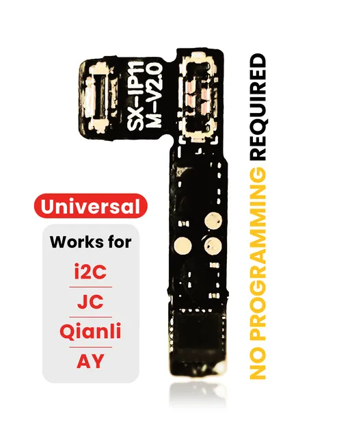 Tag-on flex předprogramovaný univerzální baterie (bez pájení) pro iPhone 11 (AmpSentrix) (pro I2C, JCID, Qianli)
