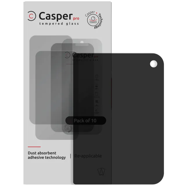 Ochranné sklo Casper Pro pro iPhone Duo (balení 10 ks) (privátní)