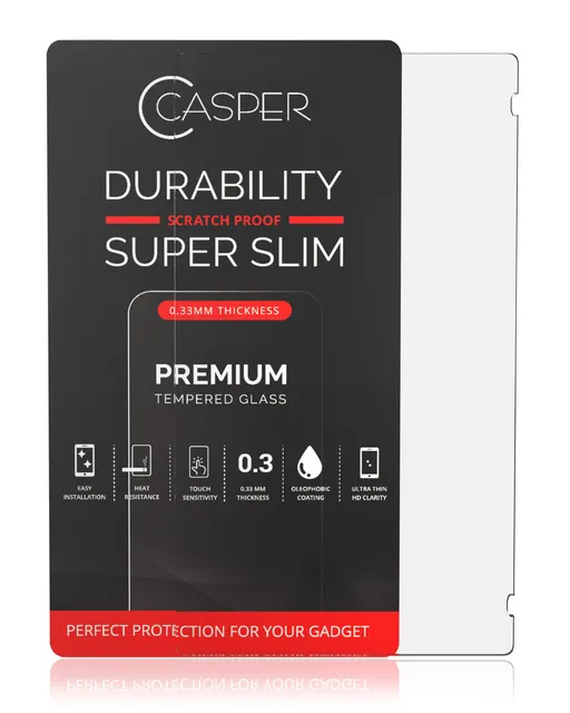 Ochranné sklo Casper pro Nintendo Switch OLED (v krabičce) (průhledné)