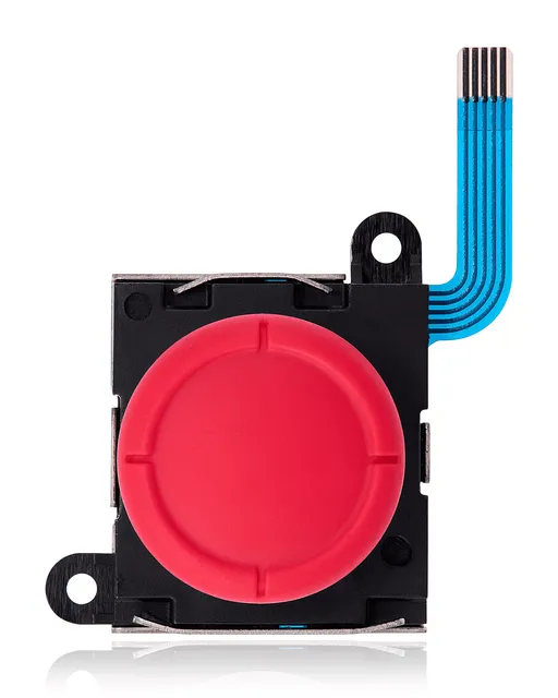 Čepička analogového joysticku pro Nintendo Switch / Switch OLED / Switch Lite Joy Con ovladač (červená)