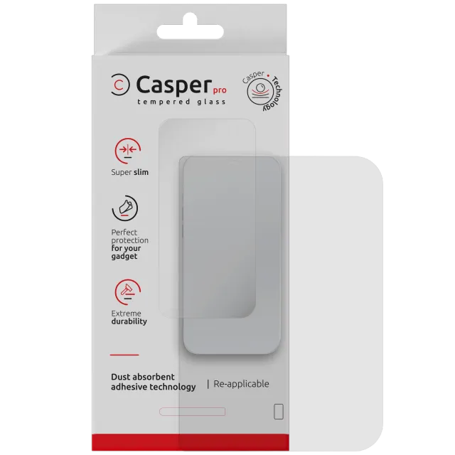 Ochranné sklo Casper Pro pro iPhone Duo (v krabičce) (průhledné)
