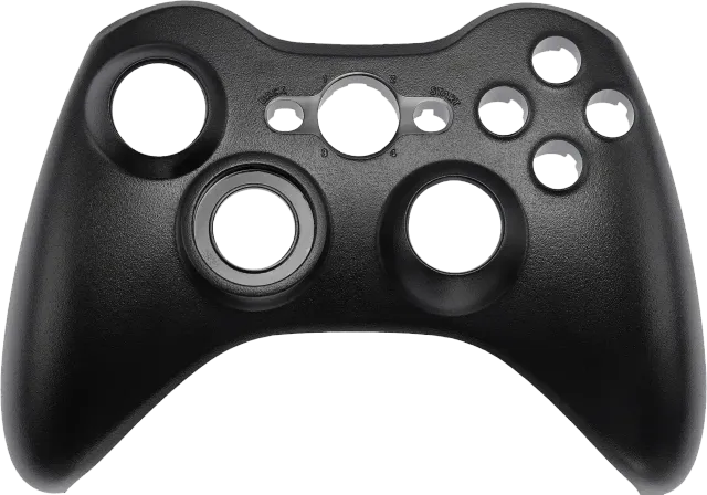 Horní kryt konzole pro Xbox 360 / 360E / 360S (černá)
