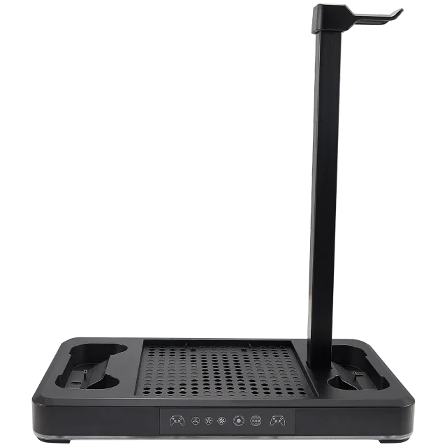 TYX-3615 černý multifunkční chladicí nabíjecí stojan pro Xbox Series X / Xbox Series S (DOBE)