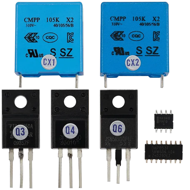 Napájecí zdroj opravný Kits pro PlayStation 5 (ADP-400DR / ADP-400ER) (sada 7 ks) (nutné pájení)