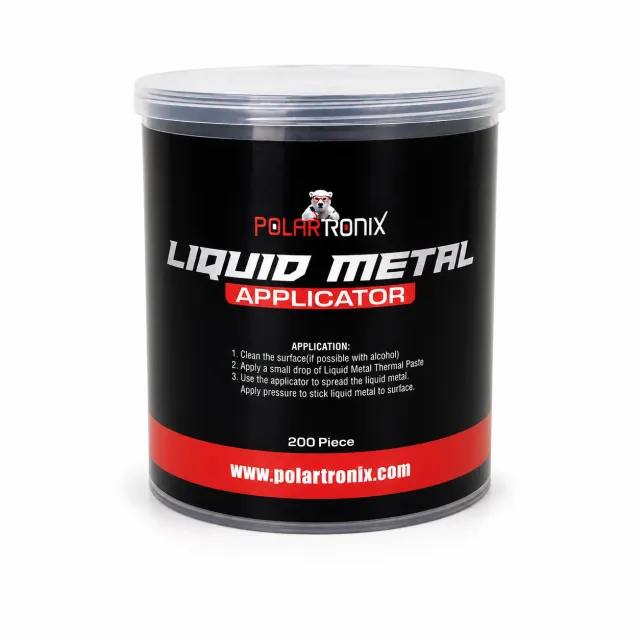 Liquid kovový Applicator (balení 200 ks) (PolarTronix)