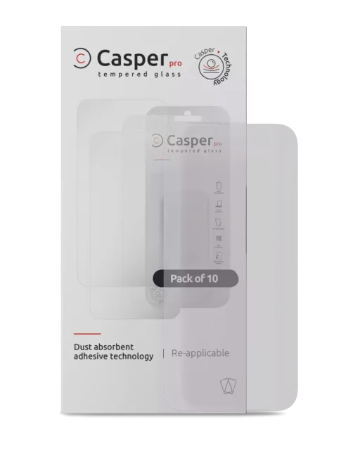 Ochranné sklo Casper Pro pro iPhone 13 Pro Max / 14 Plus (balení 10 ks) (matný)