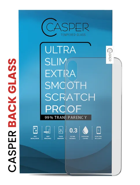 Ochranné sklo Casper (zadní sklo) pro iPhone X / XS (balení 10 ks) (matný)
