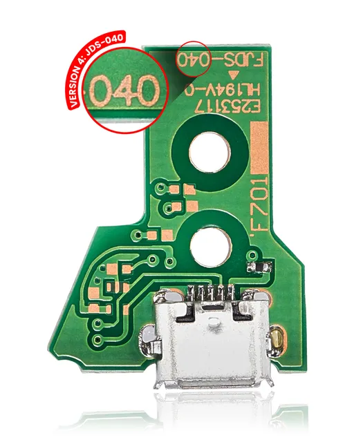 Deska Micro USB nabíjecí Port s flex kabelem 12-pin pro PlayStation 4 ovladač (Version 4: JDS-040)