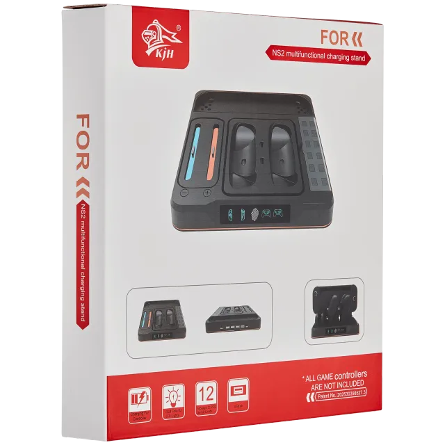 Multifunkční nabíjecí stojan pro Nintendo Switch 2 (KJH) (Retail, New)