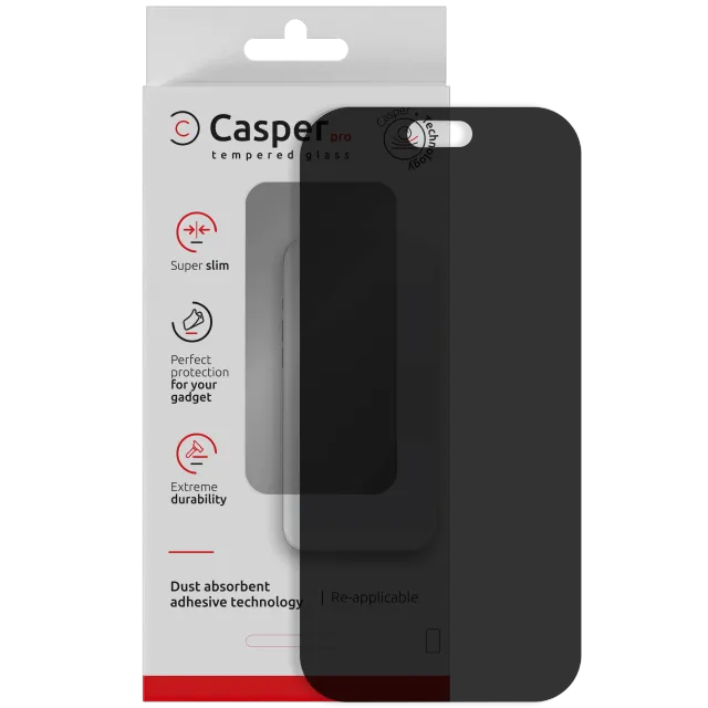 Ochranné sklo Casper Pro pro iPhone 18 Pro (v krabičce) (privátní)