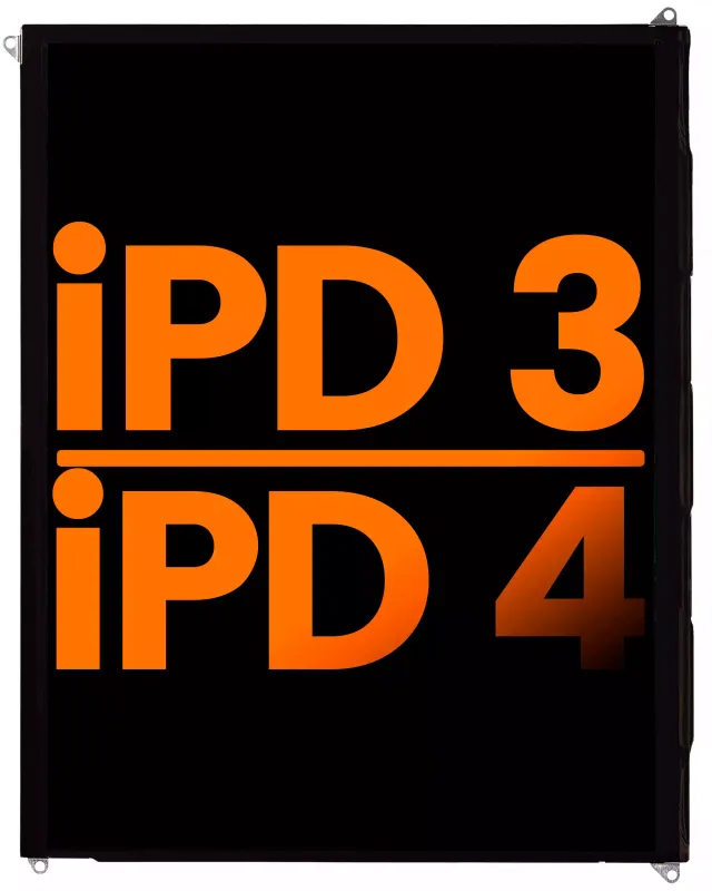 LCD panel pro iPad 3 / iPad 4 (kosmetická vada, stav A)