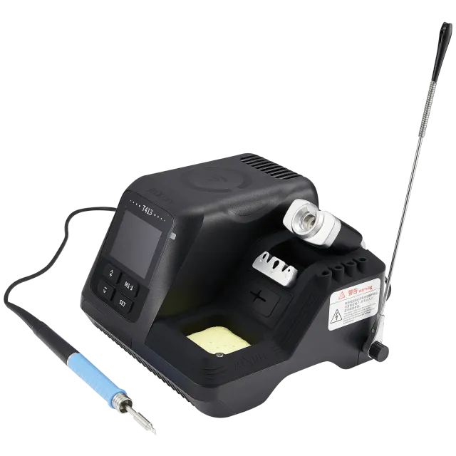 T413 200W Integrated chytrý pájecí stanice Compatible s t245 rukojeť (220V / Europe) (Aixun)