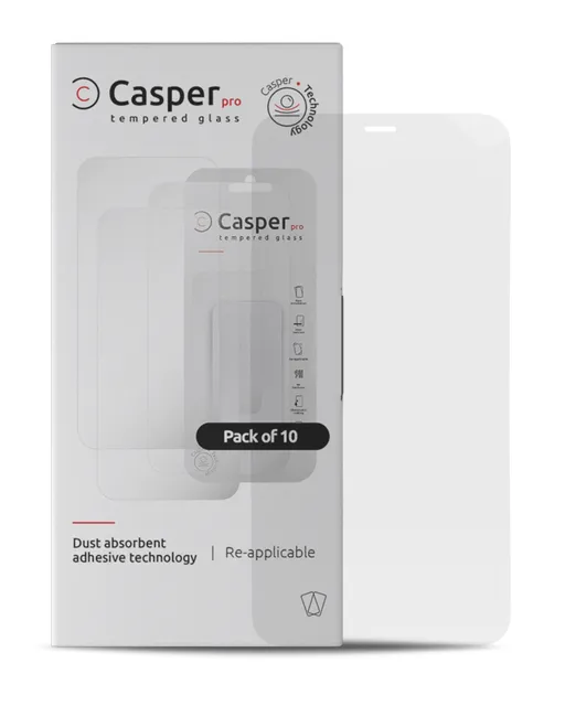 Ochranné sklo Casper Pro pro iPhone XR / 11 (balení 10 ks) (průhledné)