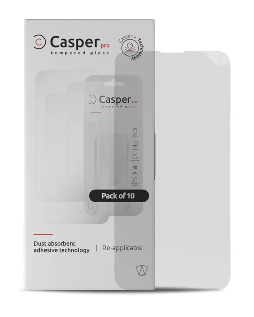 Ochranné sklo Casper Pro pro iPhone 13 mini (balení 10 ks) (průhledné)