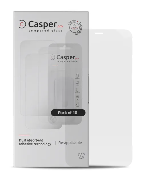 Ochranné sklo Casper Pro pro iPhone XS Max / 11 Pro Max (balení 10 ks) (průhledné)