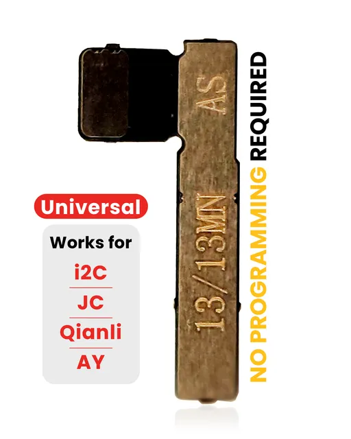 Tag-on flex předprogramovaný univerzální baterie (bez pájení) pro iPhone 13 / 13 mini (AmpSentrix) (pro I2C, JCID, Qianli)