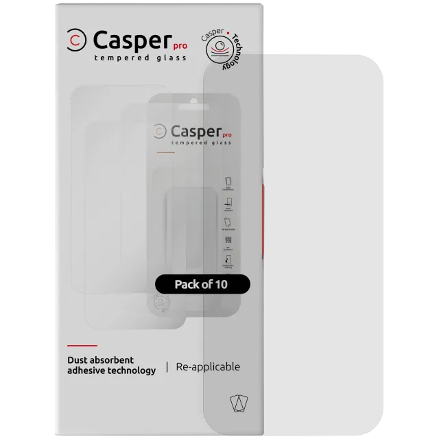 Ochranné sklo Casper Pro pro iPhone Air (balení 10 ks) (průhledné)