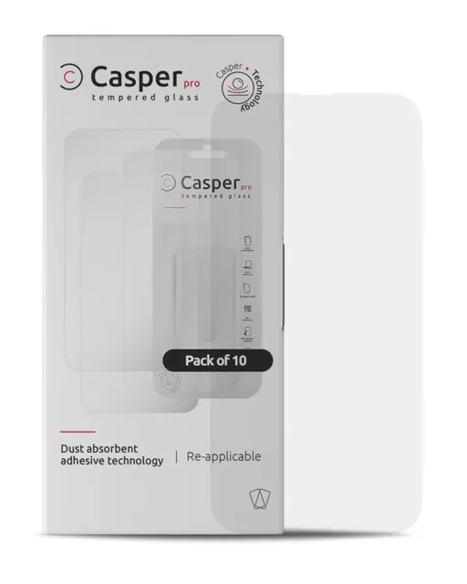 Ochranné sklo Casper Pro pro iPhone 14 Pro Max (balení 10 ks) (průhledné)