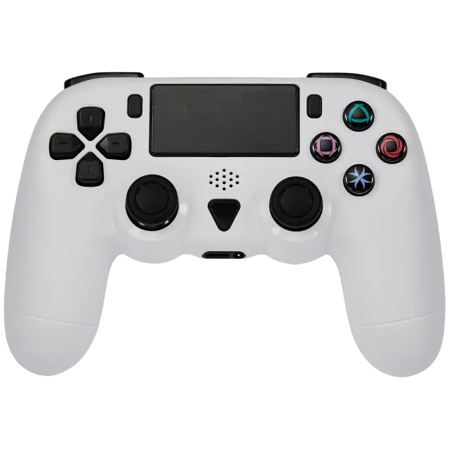 Bezdrátový Bluetooth ovladač pro PlayStation 4 (bílá) (DOBE)