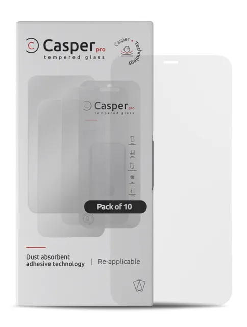 Ochranné sklo Casper Pro pro iPhone XR / 11 (balení 10 ks) (matný)