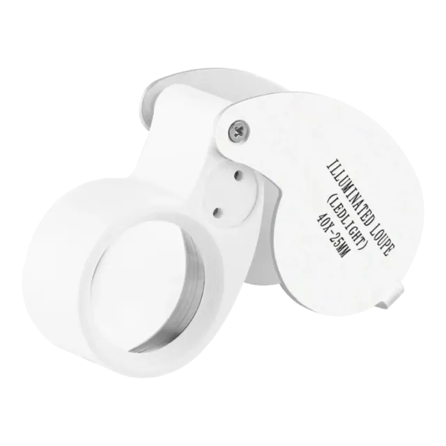 LED světlo 6-Shaped Magnifier Illuminated Loupe (40X25mm)