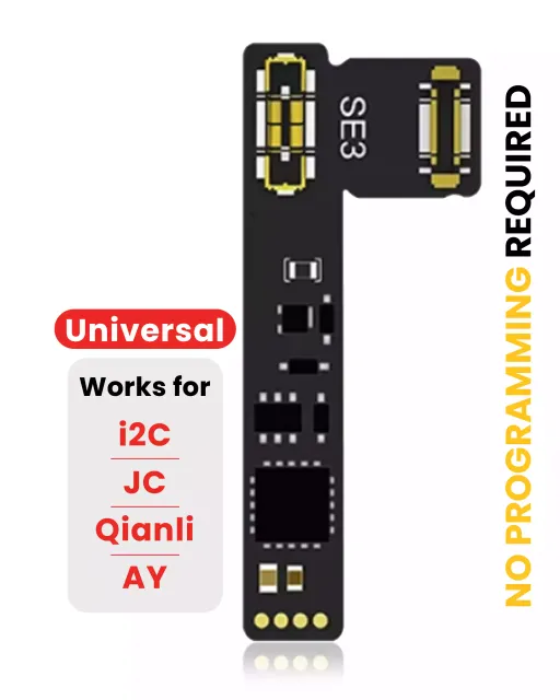 Tag-on flex předprogramovaný univerzální baterie (bez pájení) pro iPhone SE (2022) (AmpSentrix) (pro I2C, JCID, Qianli)