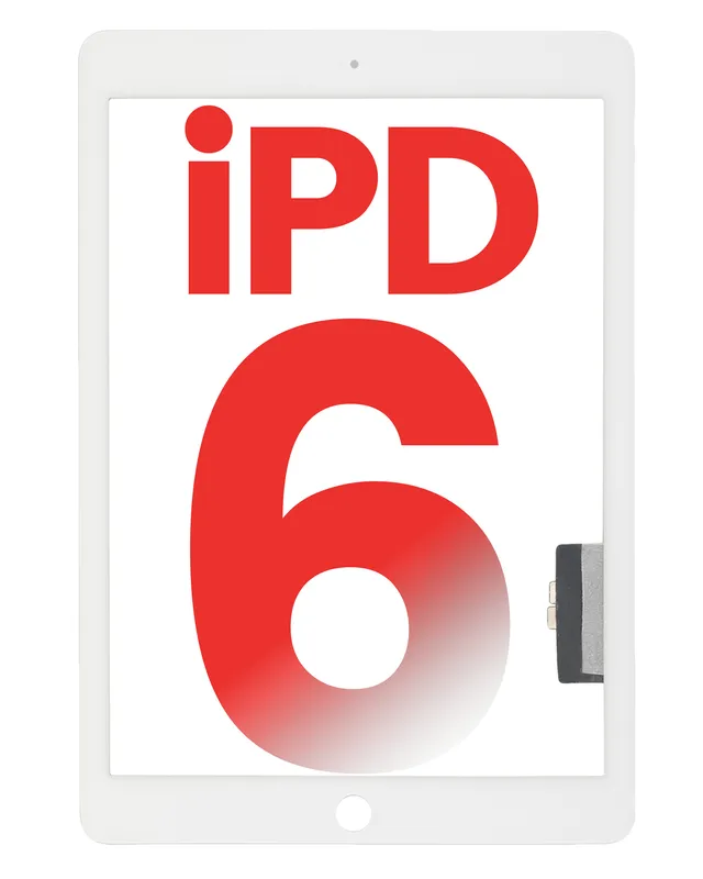 Dotyková vrstva (digitizér) pro iPad 6 (2018) (Aftermarket Plus) (bílá)