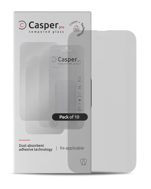 Ochranné sklo Casper Pro pro iPhone 14 Pro Max (balení 10 ks) (matný)