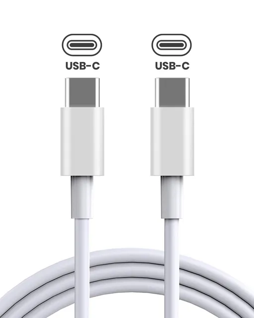 Kabel USB-C do C pro iPhone / iPad (1 m / 3 ft) (originál, stav A) (hromadné balení) (balení 50 ks)