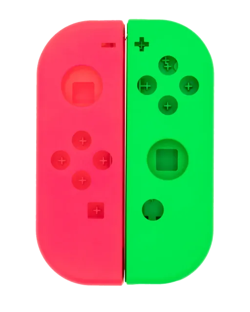 Kryt (housing) pro Nintendo Switch Joy Con ovladač (zelená / růžová)