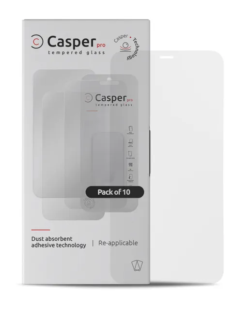 Ochranné sklo Casper Pro pro iPhone XS Max / 11 Pro Max (balení 10 ks) (matný)
