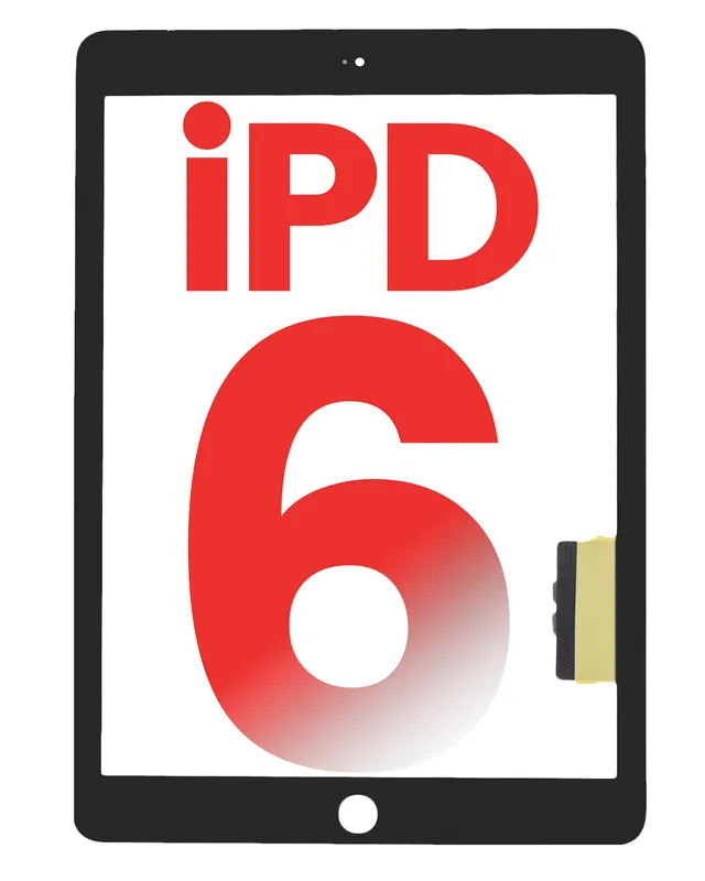 Dotyková vrstva (digitizér) pro iPad 6 (2018) (Aftermarket Plus) (černá)