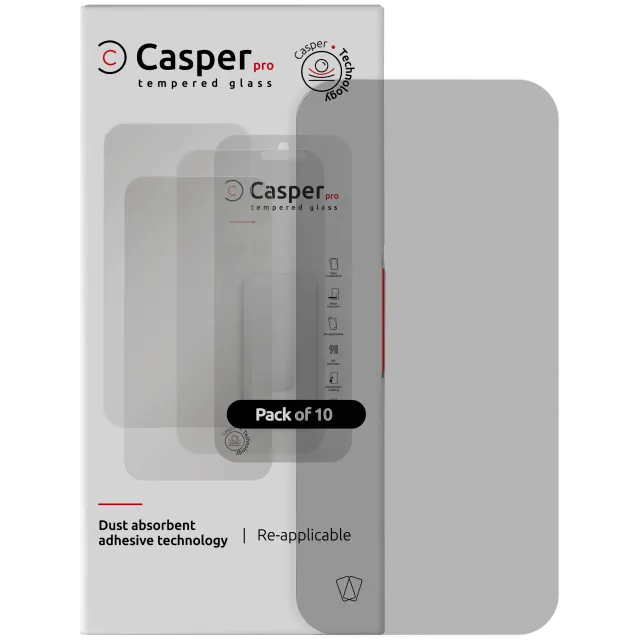 Ochranné sklo Casper Pro pro iPhone Air (balení 10 ks) (matný)