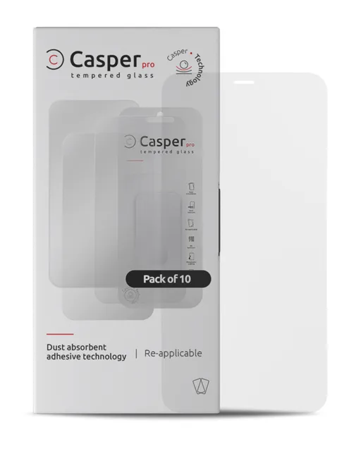 Ochranné sklo Casper Pro pro iPhone 12 mini (balení 10 ks) (matný)