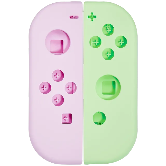 Kryt (housing) pro Nintendo Switch Joy Con ovladač (fialová / zelená)