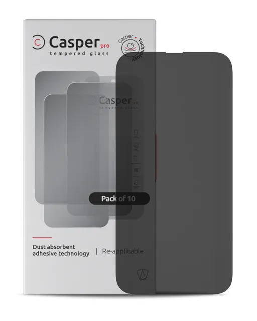 Ochranné sklo Casper Pro pro iPhone 14 Pro Max (balení 10 ks) (privátní)