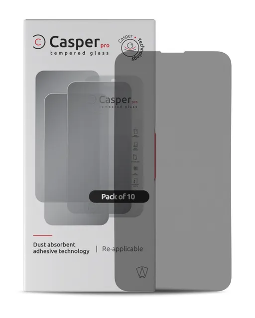 Ochranné sklo Casper Pro pro iPhone 13 mini (balení 10 ks) (privátní)