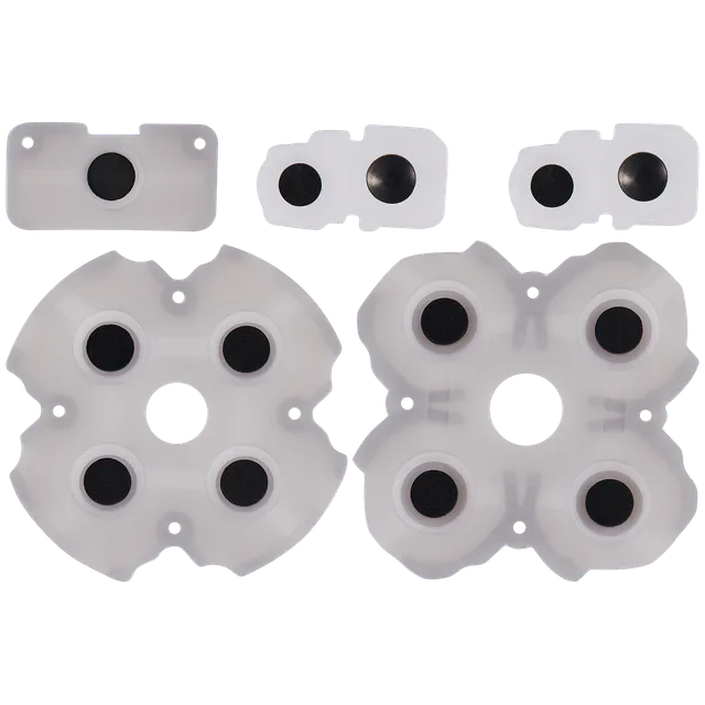 Conductive gumový Pads pro PlayStation 5 ovladač (Version 1)
