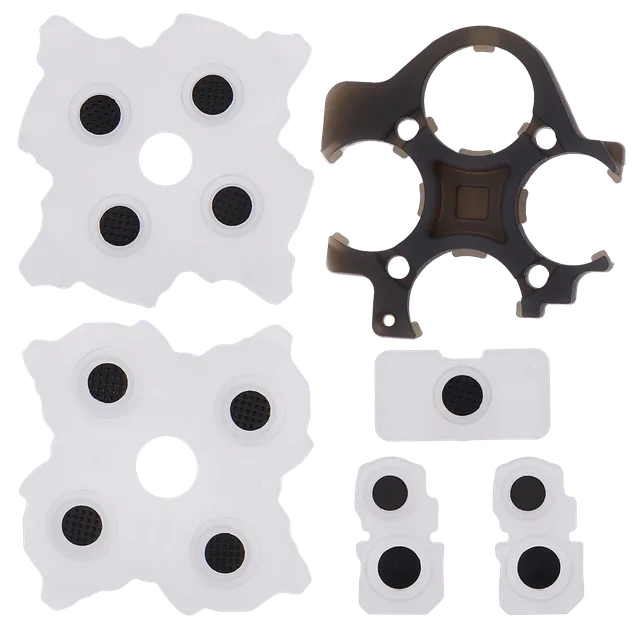 Conductive gumový Pads pro PlayStation 5 ovladač (Version 2)