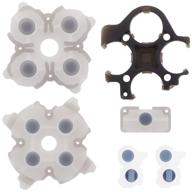 Conductive gumový Pads pro PlayStation 5 (V3) (sada 6 ks)